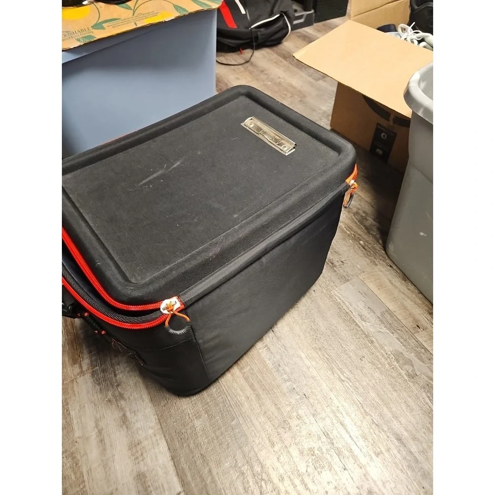ULINE Mobile Desk With Writing Surface And Binder Clip Size 17 x 13 x 14 Inches